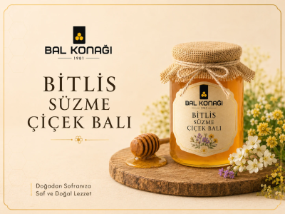 Bitlis Süzme Çiçek Balı