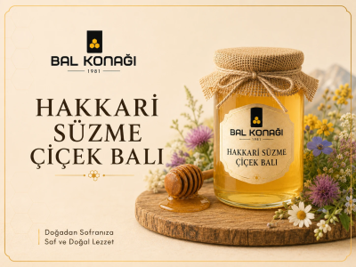 Hakkari Süzme Çiçek Balı